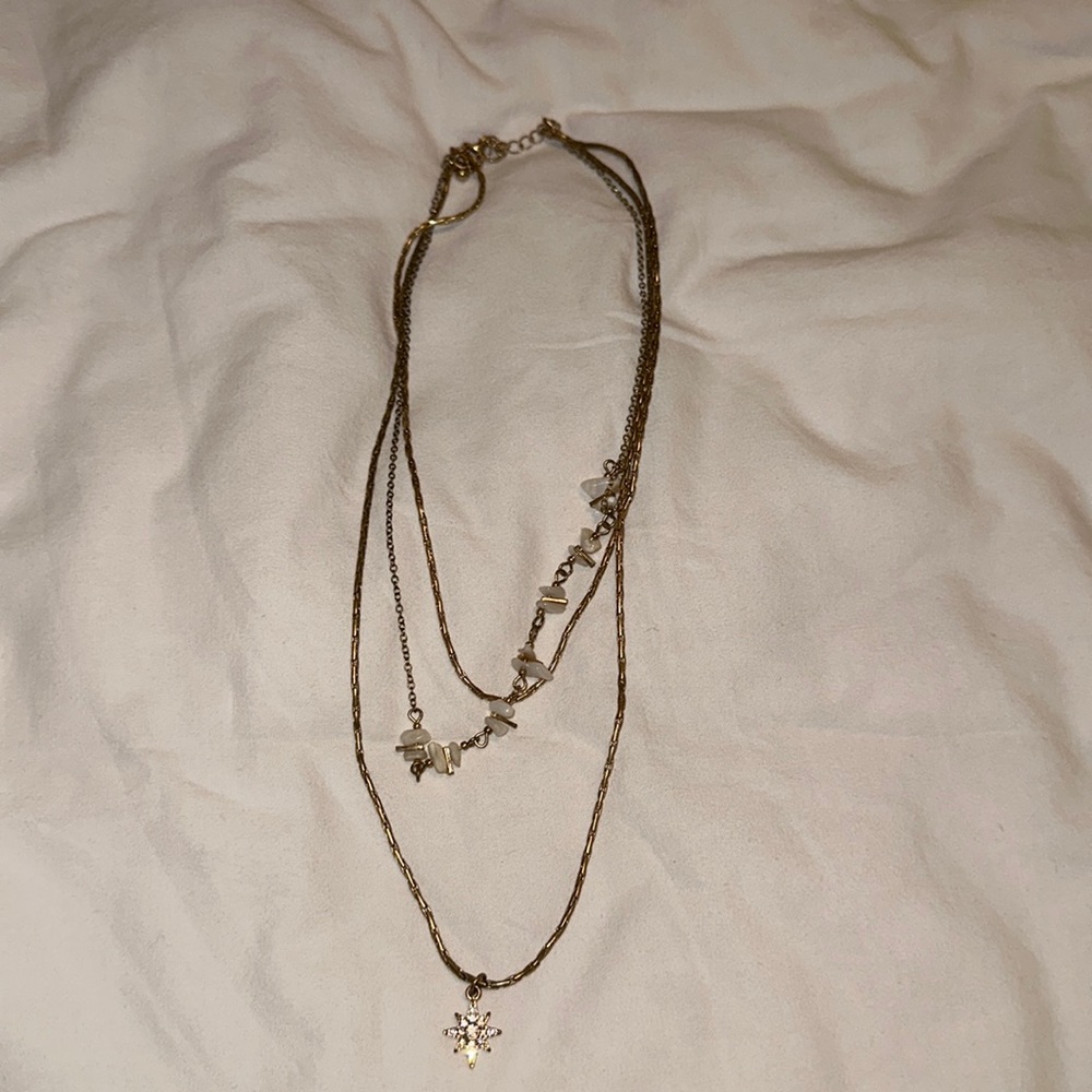 Layered necklace